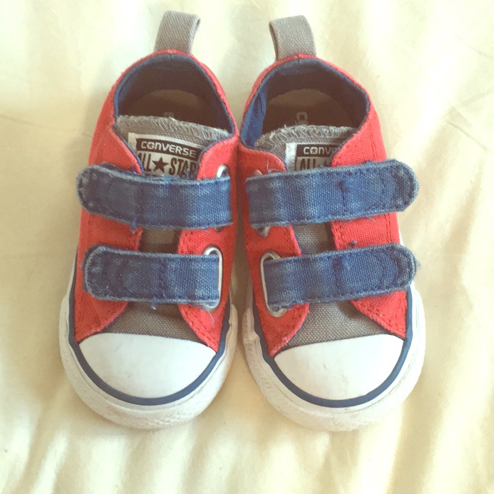 Converse sneakers red toddler 5c
